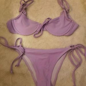 Small purple bikini